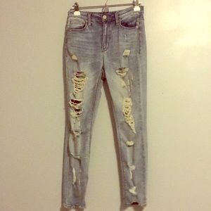Mudd ripped jeans junior size 7 distressed